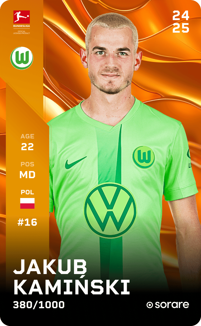 Jakub Kamiński 2024-25 • Limited 380/1000