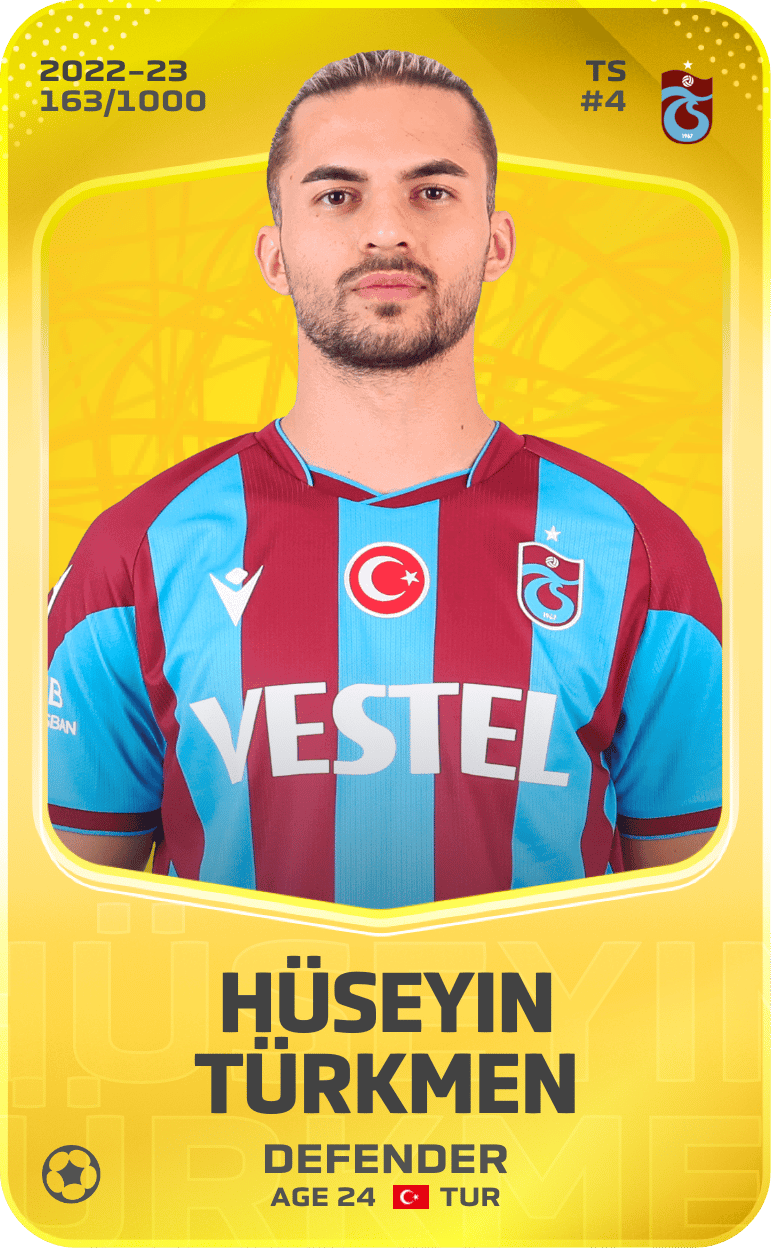 Hüseyin Türkmen 2022-23 • Limited 163/1000
