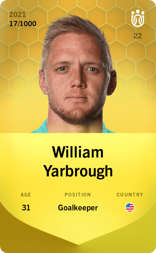 William Yarbrough 2021-22 • Limited 17/1000