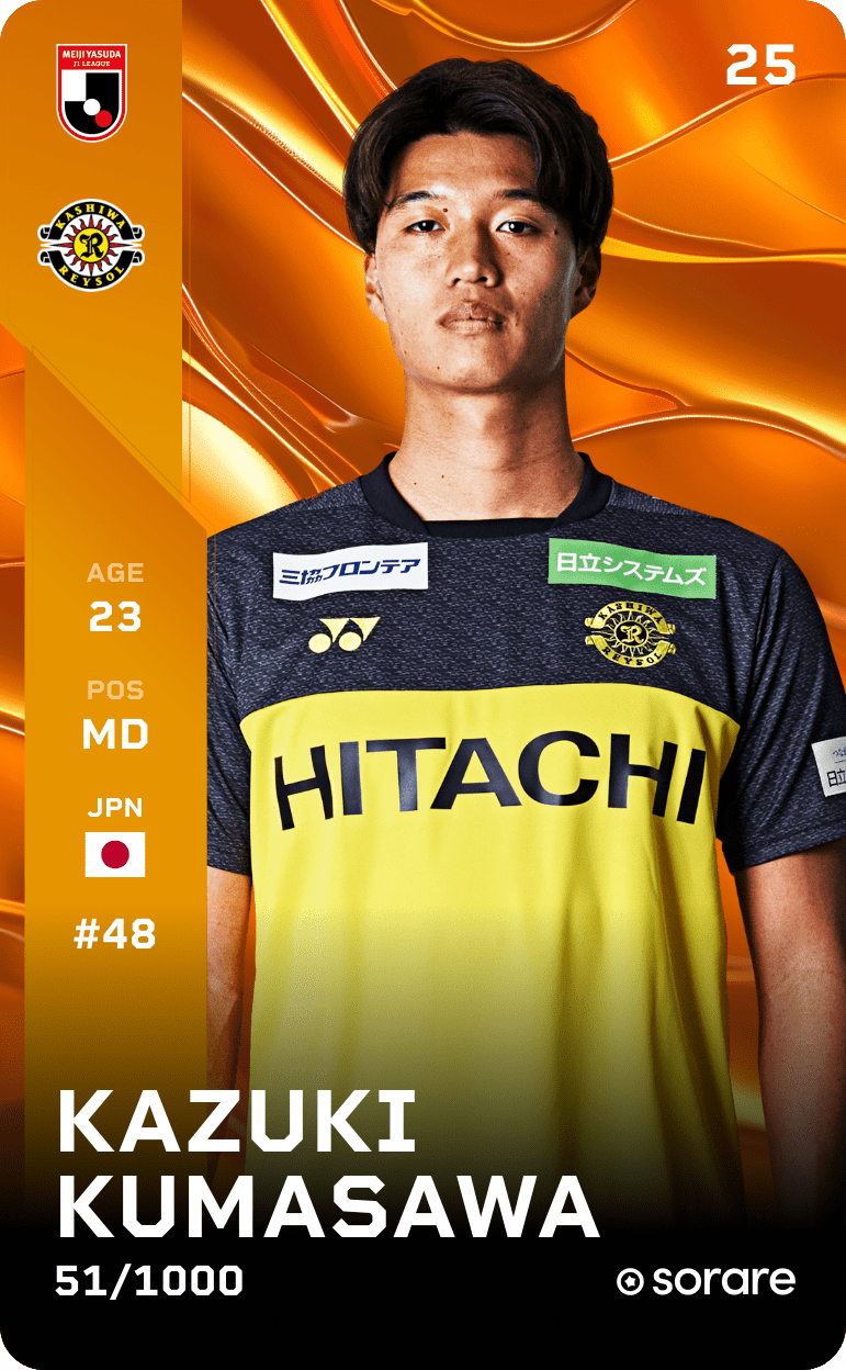 Kazuki Kumasawa 2025-26 • Limited 51/1000