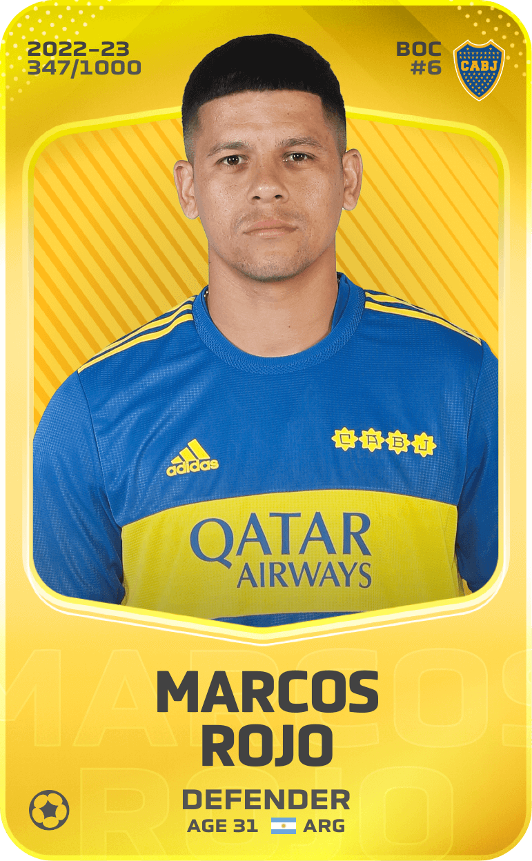 Marcos Rojo 2022-23 • Limited 347/1000