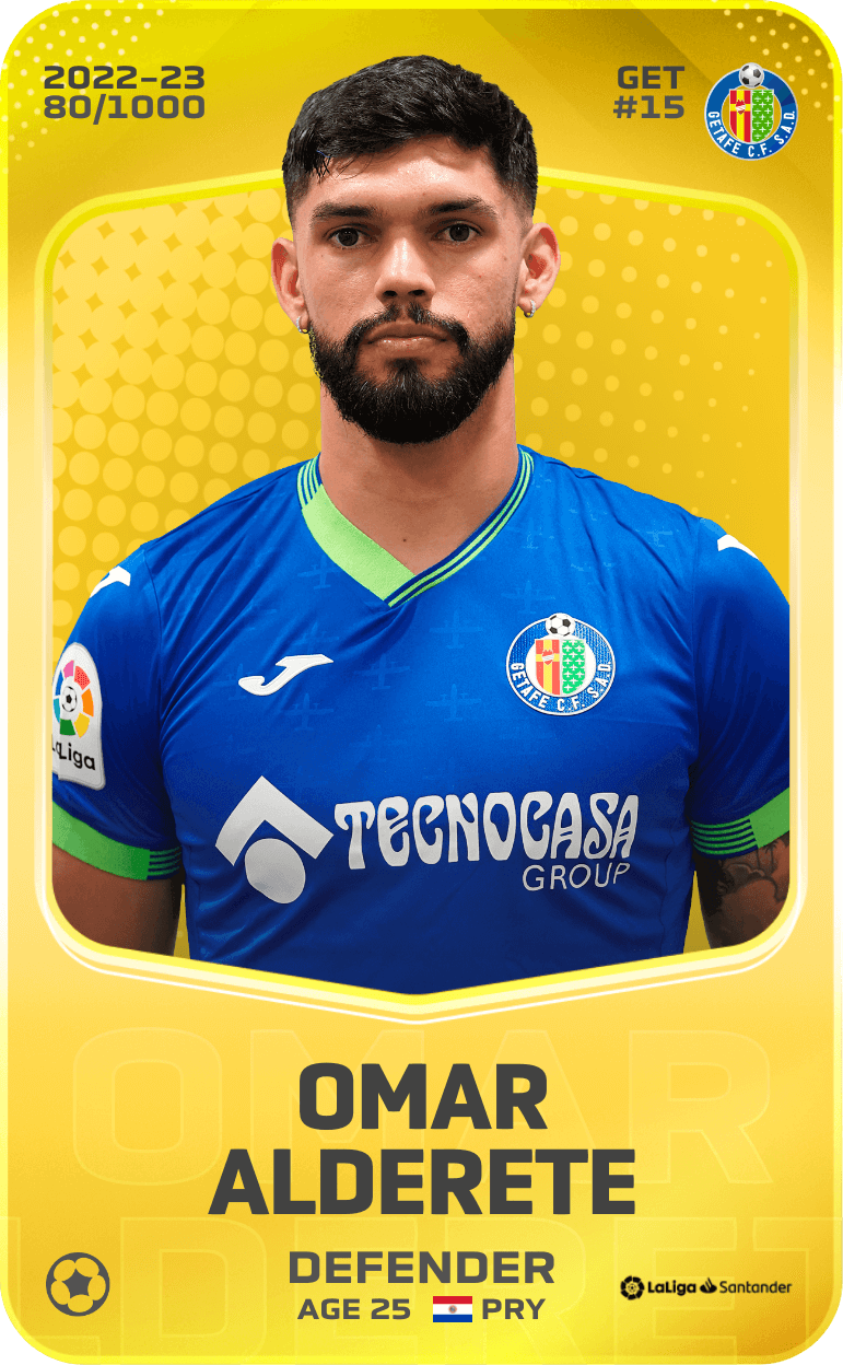 Omar Alderete 2022-23 • Limited 80/1000