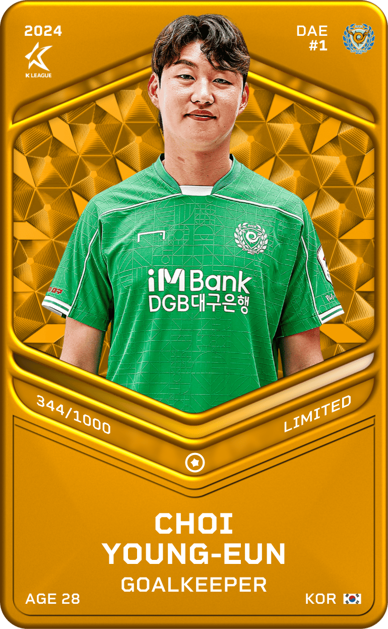 Choi Young-Eun 2024-25 • Limited 344/1000