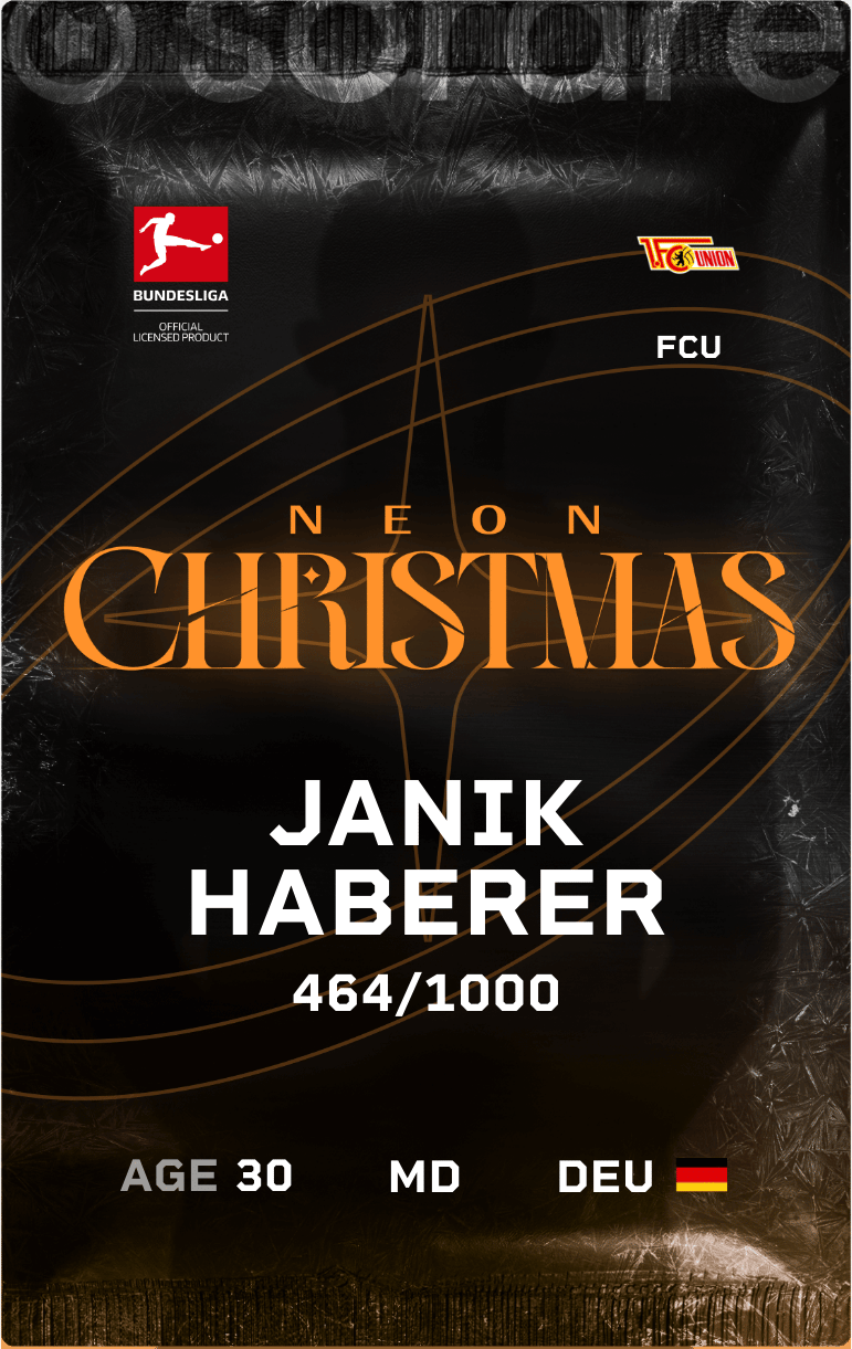 Janik Haberer 2024-25 • Limited 464/1000
