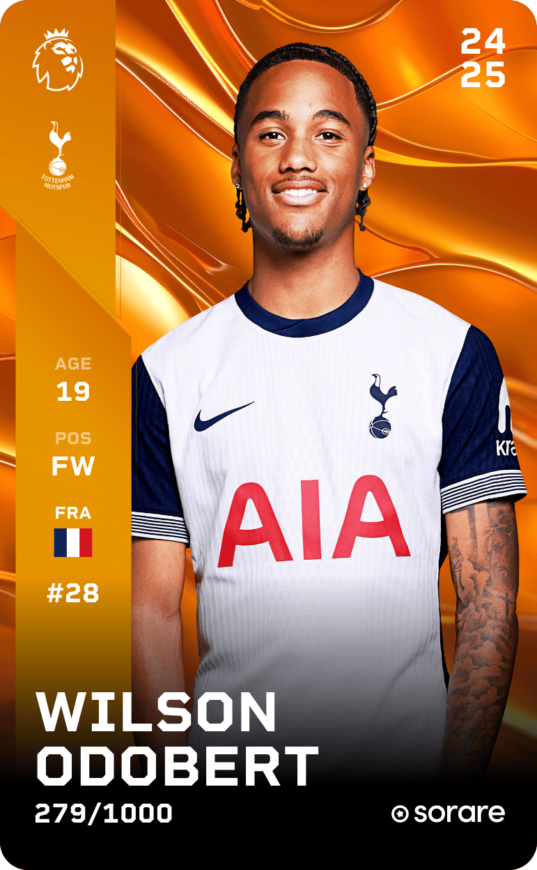 Wilson Odobert 2024-25 • Limited 279/1000