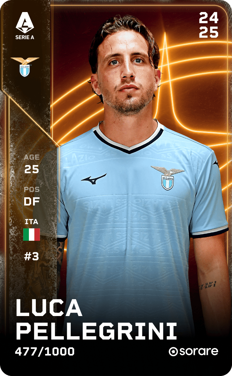 Luca Pellegrini 2024-25 • Limited 477/1000