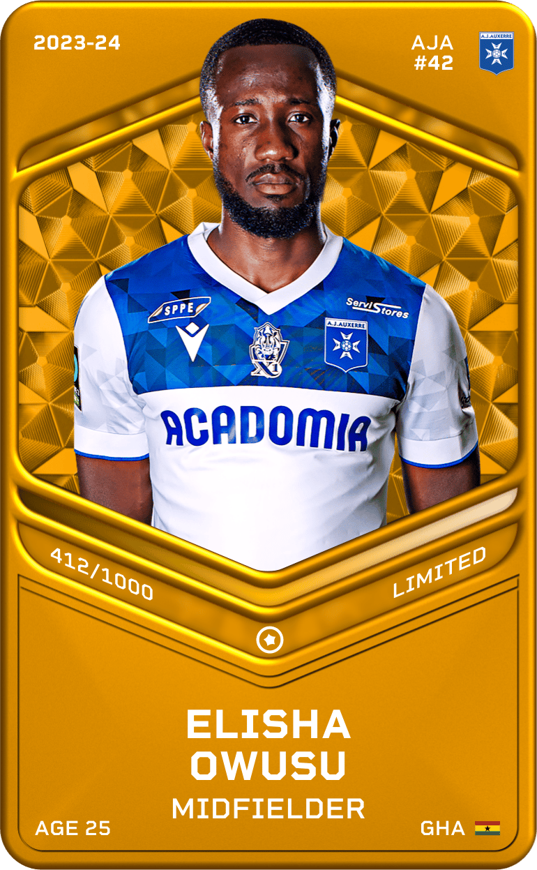 Elisha Owusu 2023-24 • Limited 412/1000
