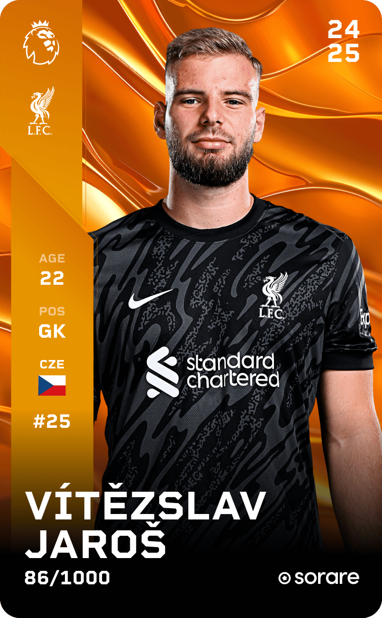 Vítězslav Jaroš 2024-25 • Limited 86/1000