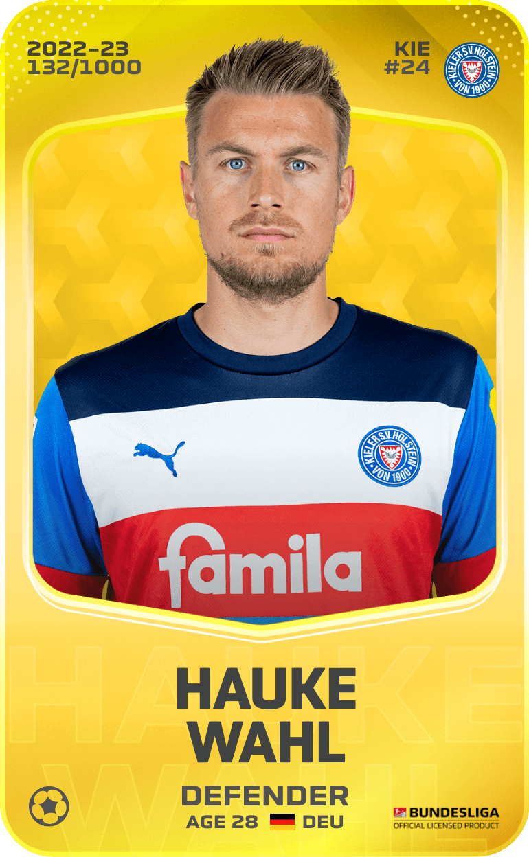 Hauke Wahl 2022-23 • Limited 132/1000