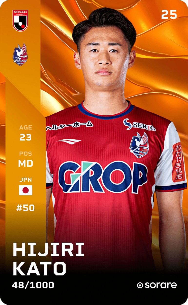 Hijiri Kato 2025-26 • Limited 48/1000