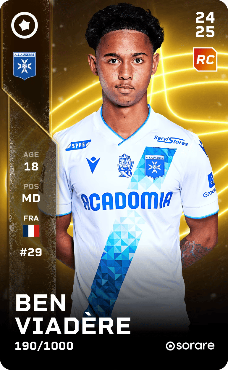 Ben Viadère 2024-25 • Limited 190/1000