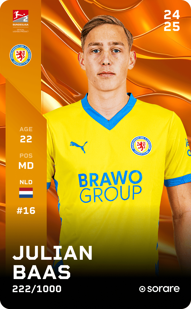 Julian Baas 2024-25 • Limited 222/1000