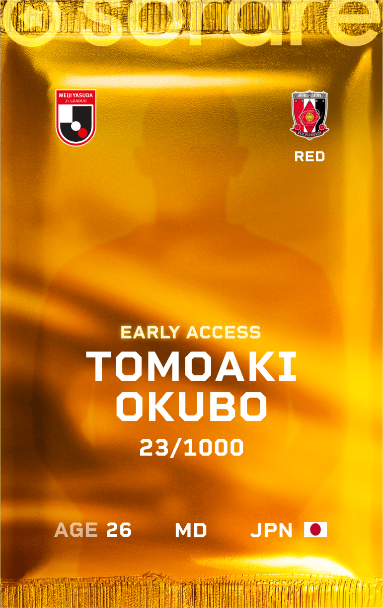 Tomoaki Okubo 2025-26 • Limited 23/1000