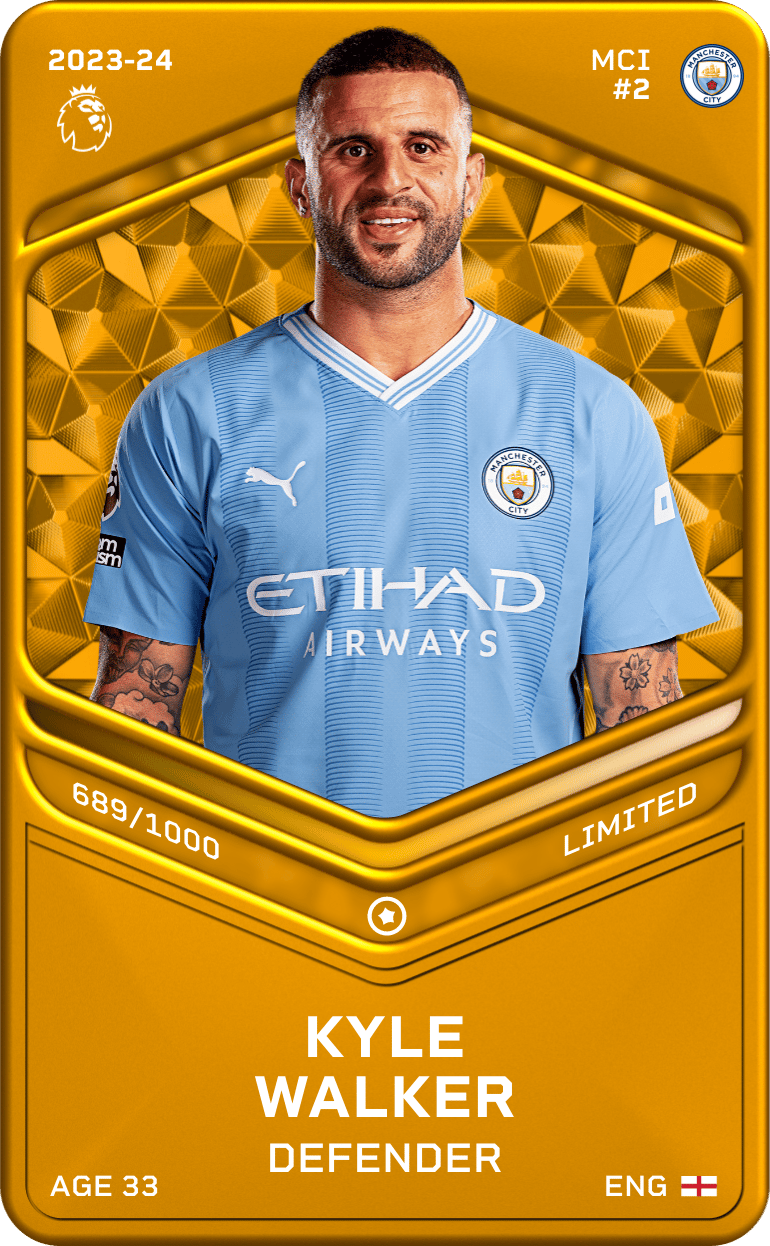 Kyle Walker 2023-24 • Limited 689/1000