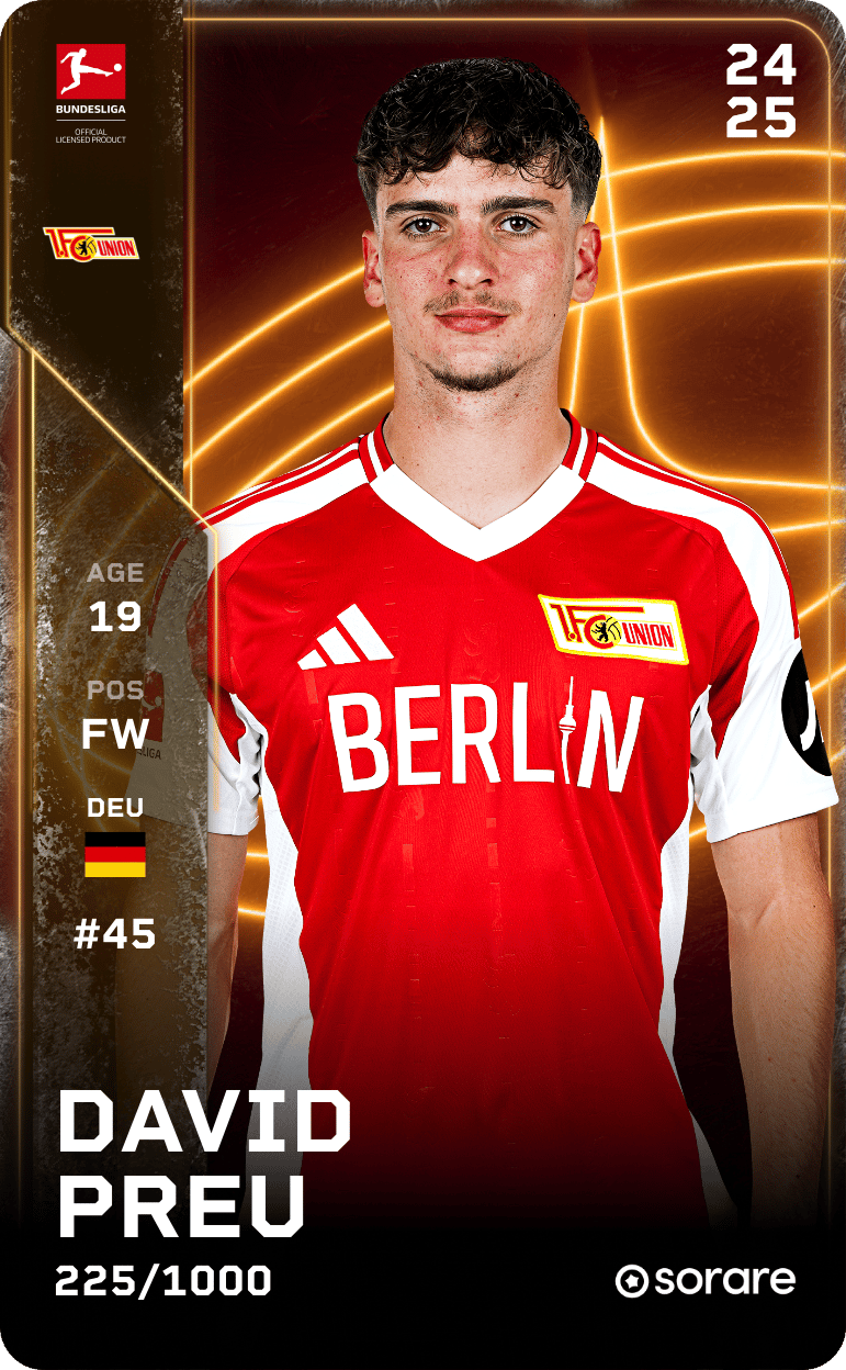 David Preu 2024-25 • Limited 225/1000
