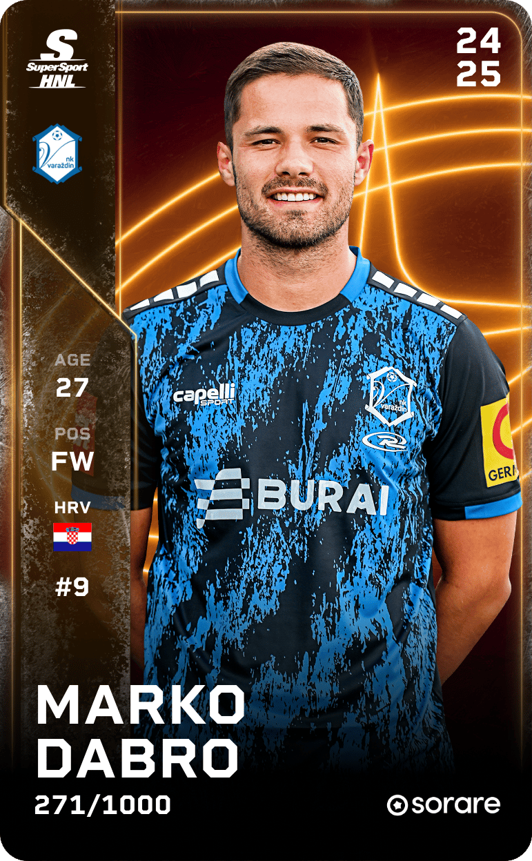 Marko Dabro 2024-25 • Limited 271/1000