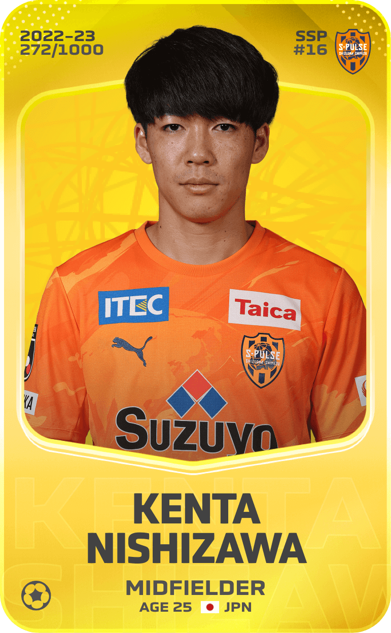 Kenta Nishizawa 2022-23 • Limited 272/1000