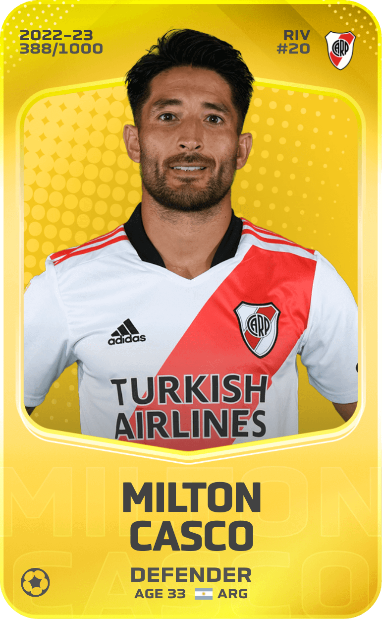Milton Casco 2022-23 • Limited 388/1000