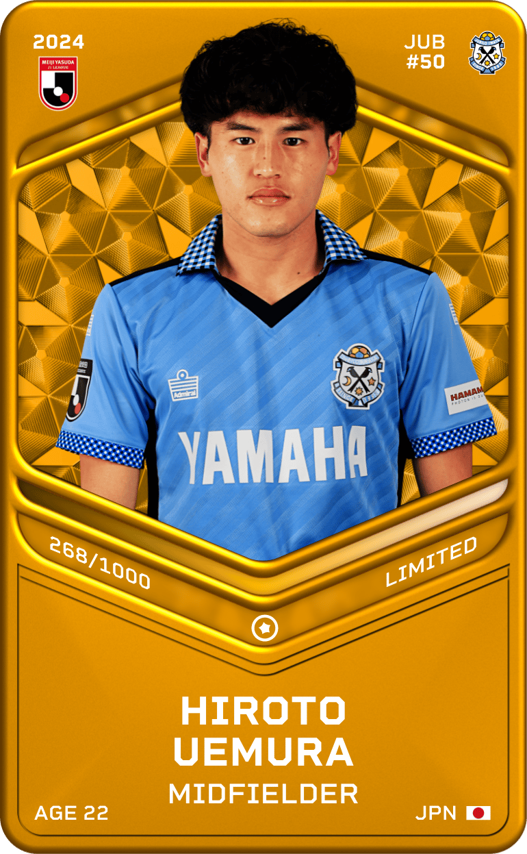 Hiroto Uemura 2024-25 • Limited 268/1000