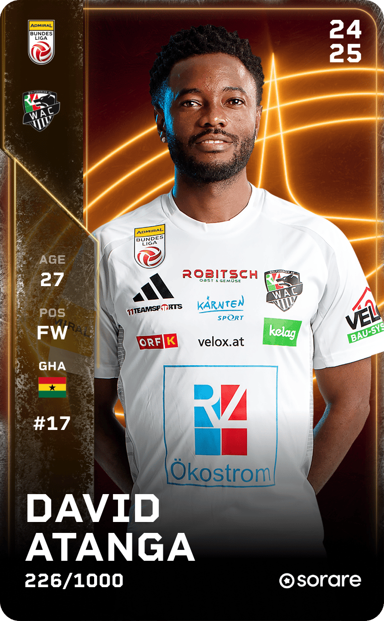 David Atanga 2024-25 • Limited 226/1000