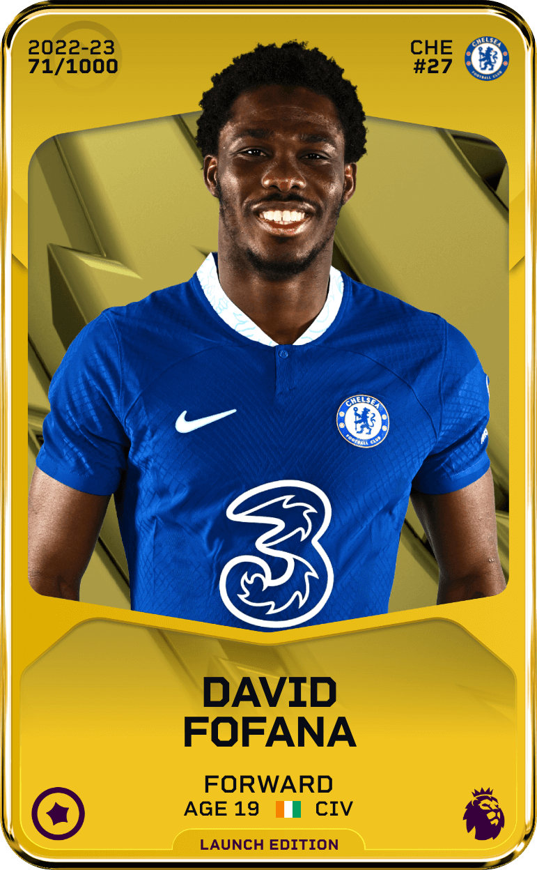 David Fofana 2022-23 • Limited 71/1000