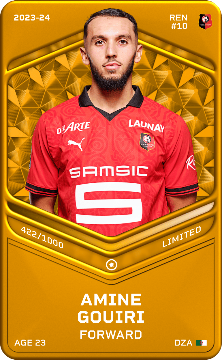 Amine Gouiri 2023-24 • Limited 422/1000