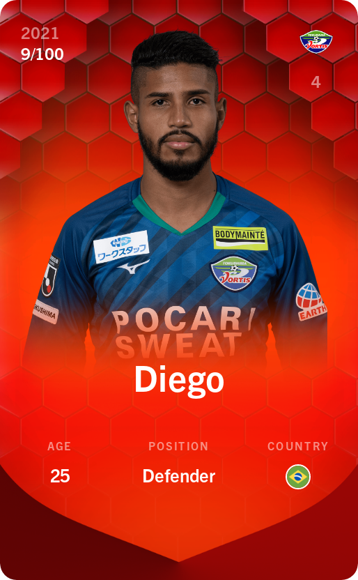 Sorare - Sorare Official - Diego 2021-22 • Rare 9/100 - NFT # 105962076912793304590856678740371506626532053449075820433833387863183362743008