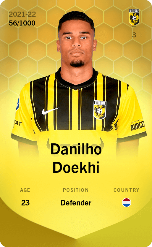Danilho Doekhi 2021-22 • Limited 56/1000