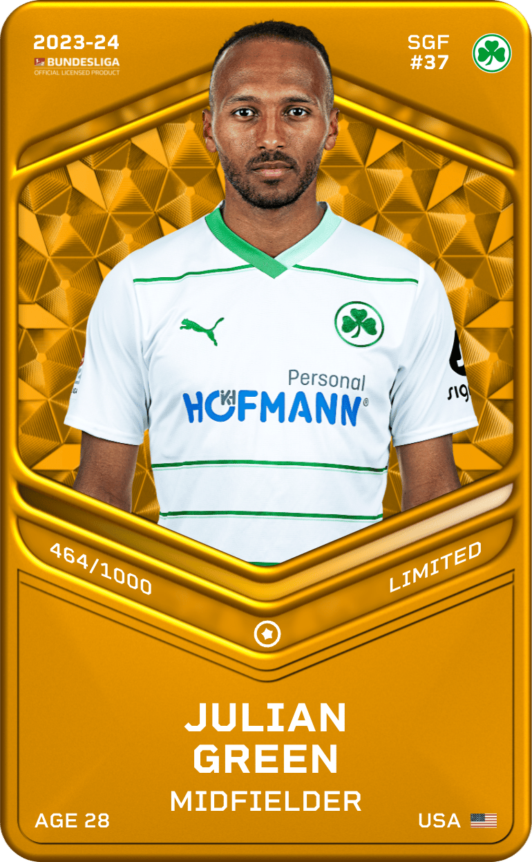 Julian Green 2023-24 • Limited 464/1000