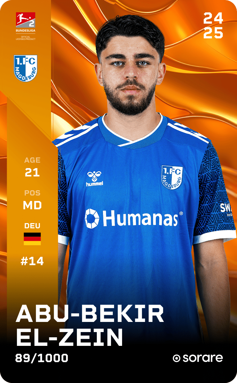 Abu-Bekir El-Zein 2024-25 • Limited 89/1000
