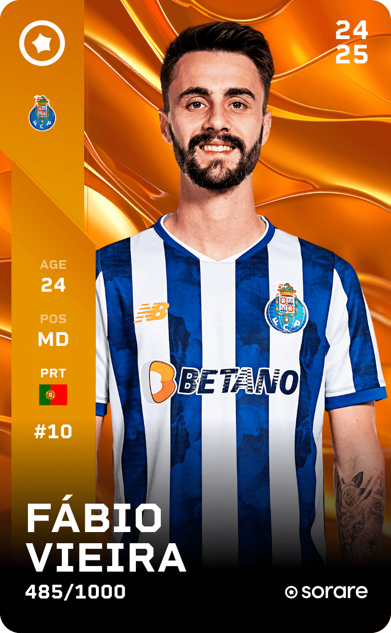 Fábio Vieira 2024-25 • Limited 485/1000