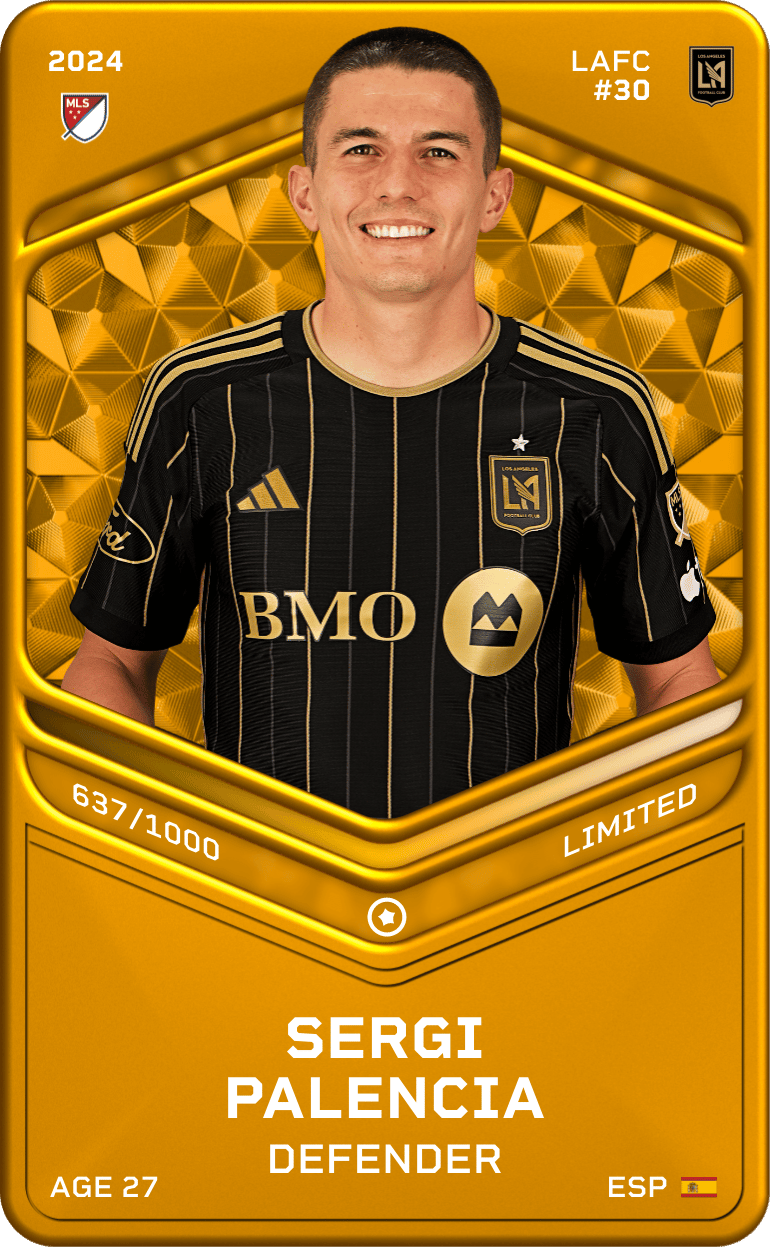 Sergi Palencia 2024-25 • Limited 637/1000