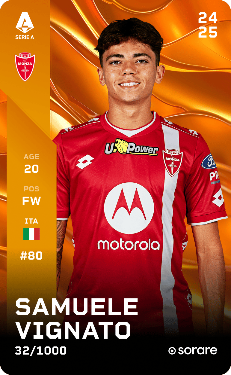 Samuele Vignato 2024-25 • Limited 32/1000