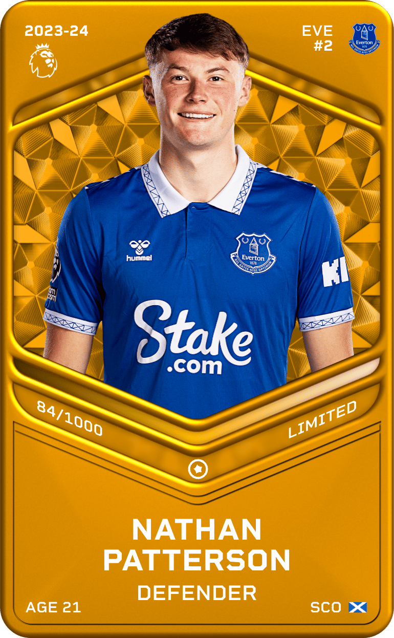 Nathan Patterson 2023-24 • Limited 84/1000