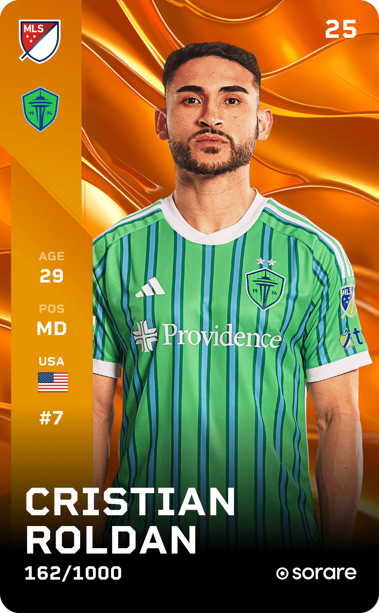 Cristian Roldan 2025-26 • Limited 162/1000