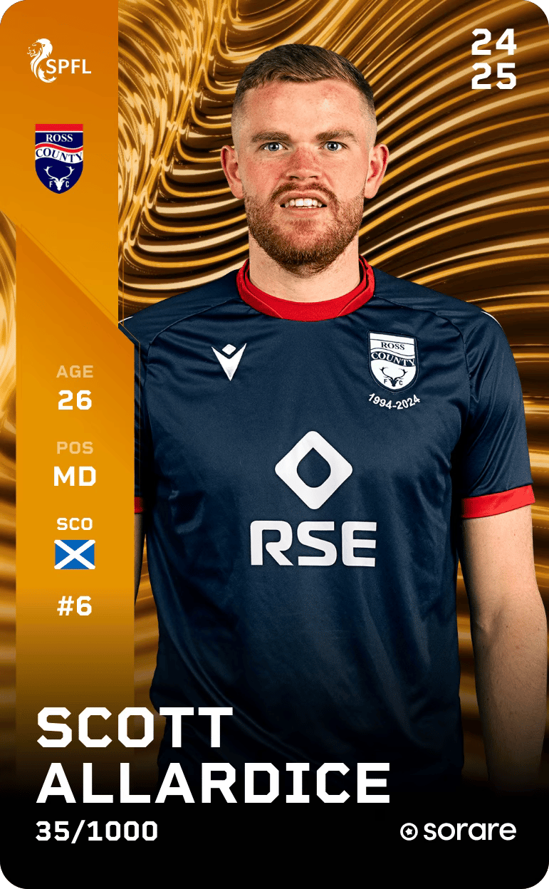 Scott Allardice 2024-25 • Limited 35/1000