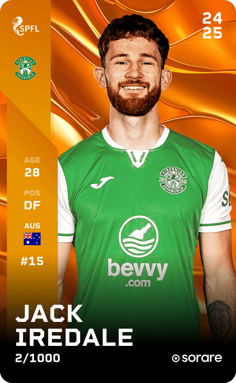 Jack Iredale 2024-25 • Limited 2/1000