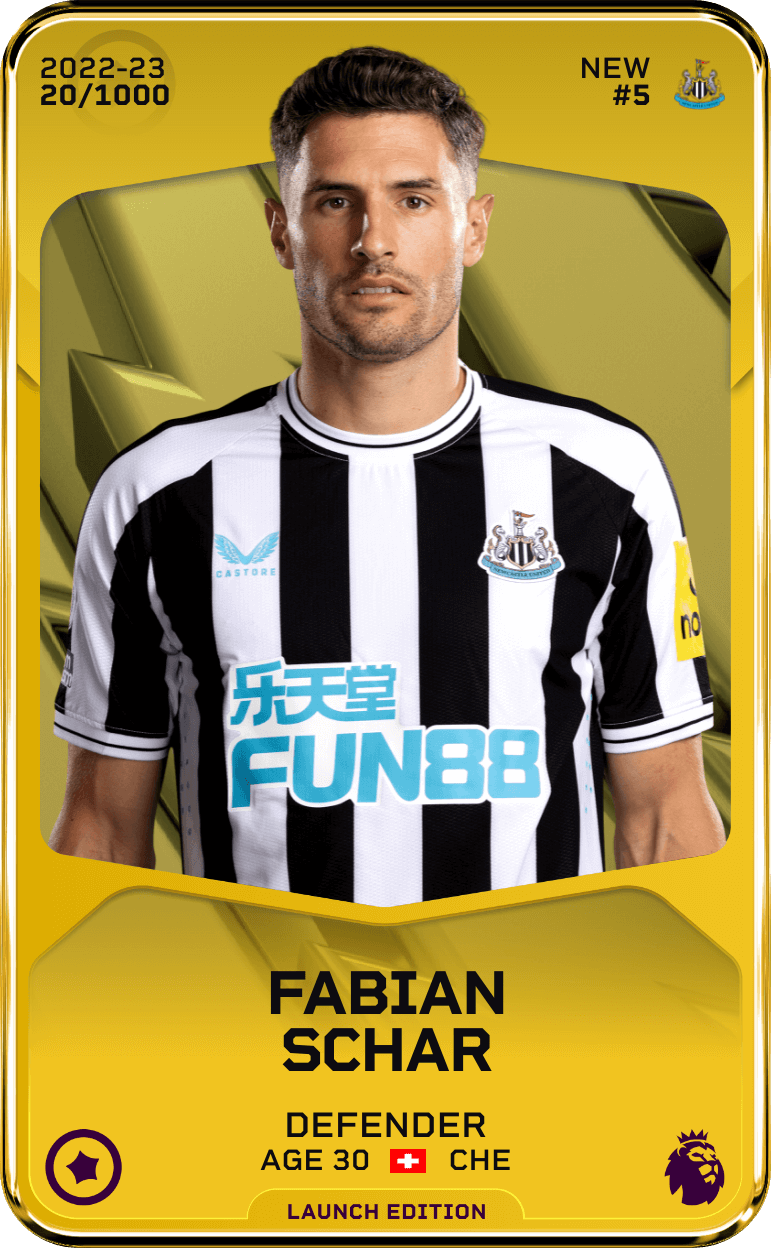 Fabian Schar 2022-23 • Limited 20/1000