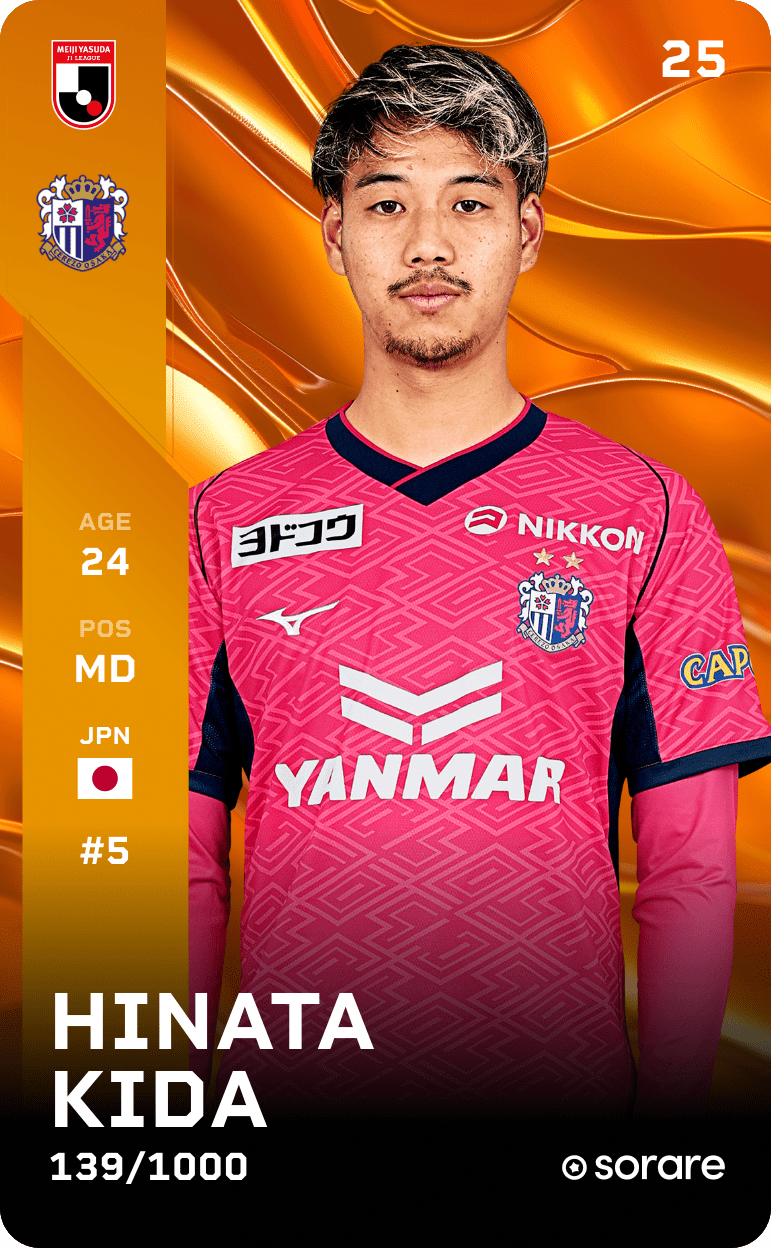 Hinata Kida 2025-26 • Limited 139/1000