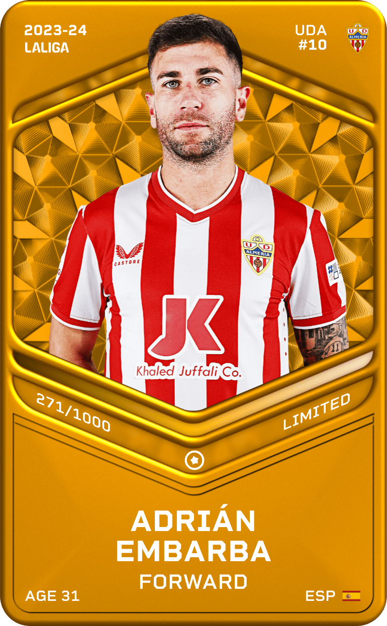 Adrián Embarba 2023-24 • Limited 271/1000