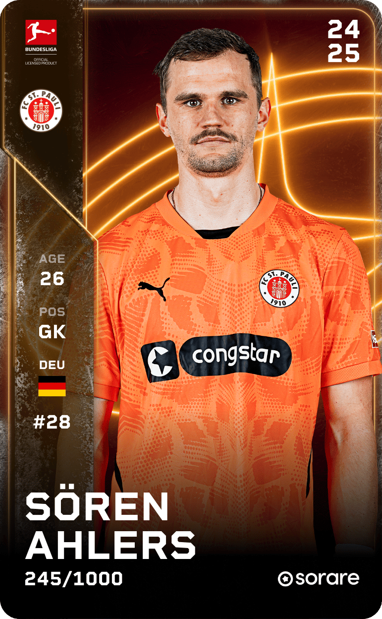 Sören Ahlers 2024-25 • Limited 245/1000
