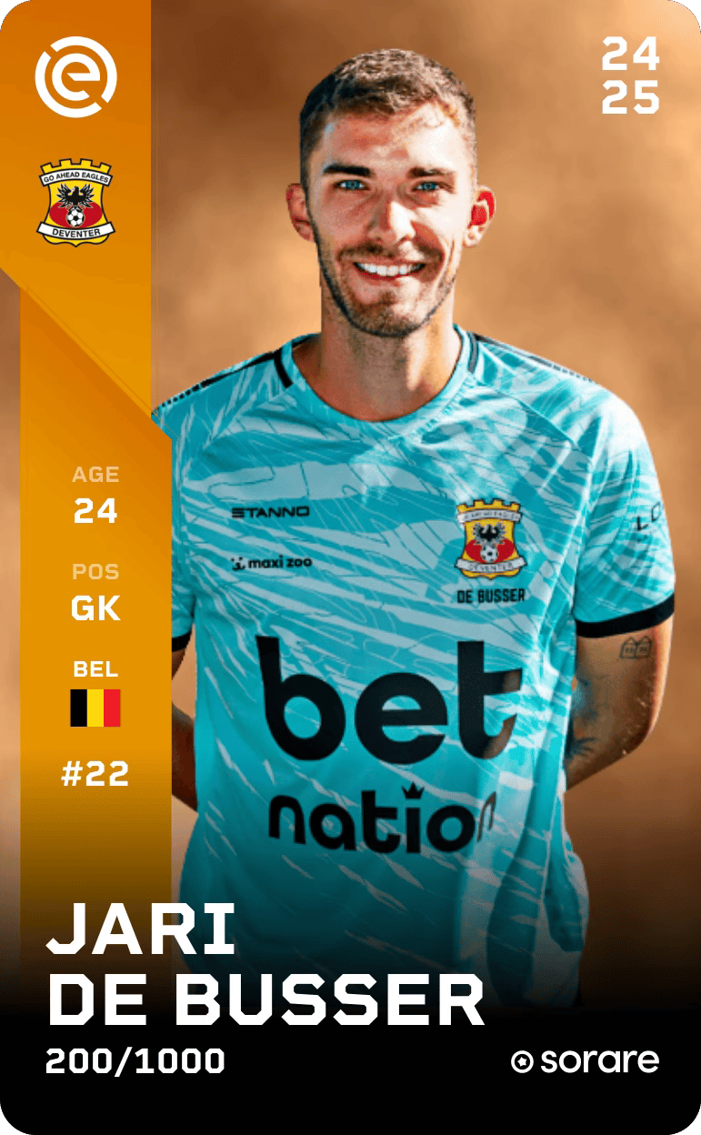 Jari De Busser 2024-25 • Limited 200/1000