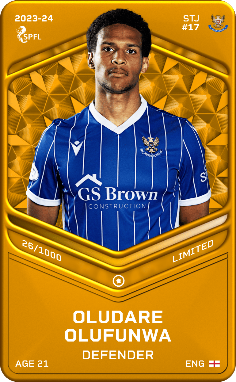 Oludare Olufunwa 2023-24 • Limited 26/1000