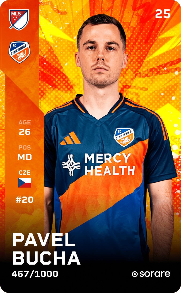 Pavel Bucha 2025-26 • Limited 467/1000