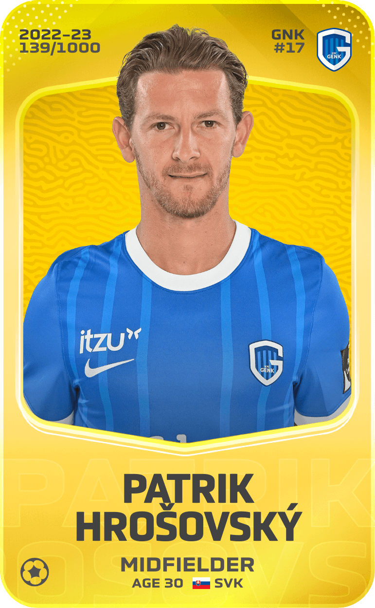 Patrik Hrošovský 2022-23 • Limited 139/1000