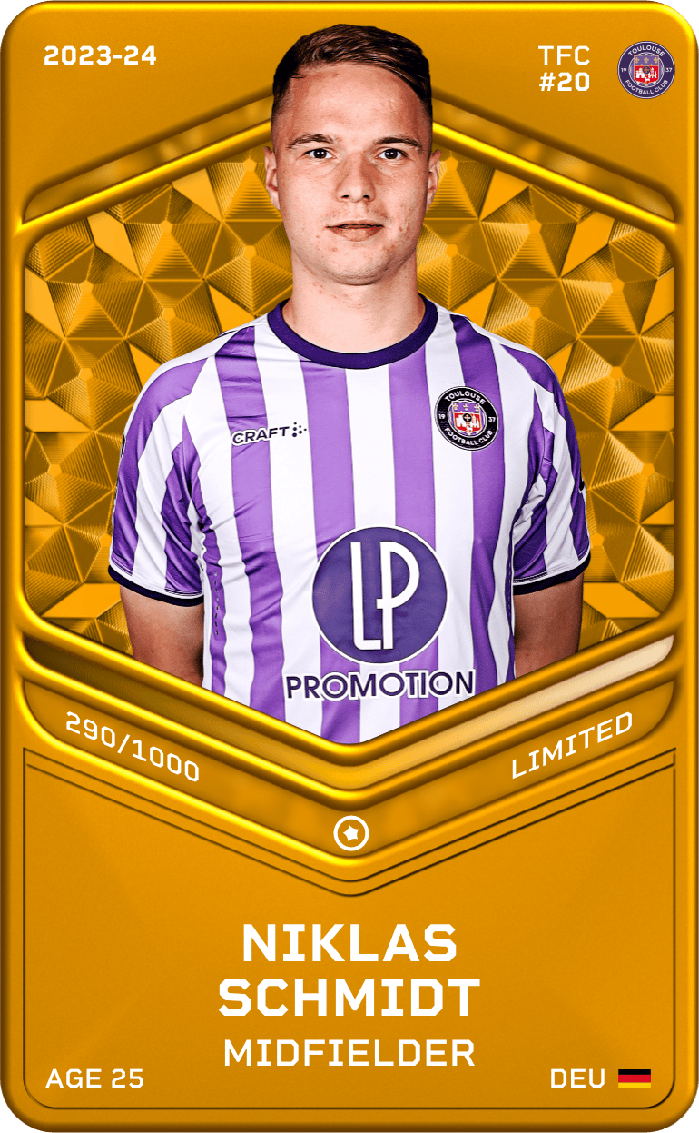 Niklas Schmidt 2023-24 • Limited 290/1000