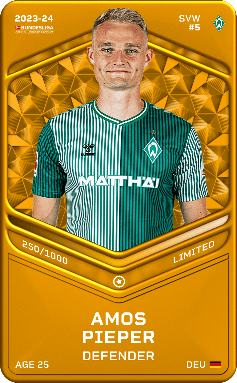 Amos Pieper 2023-24 • Limited 250/1000