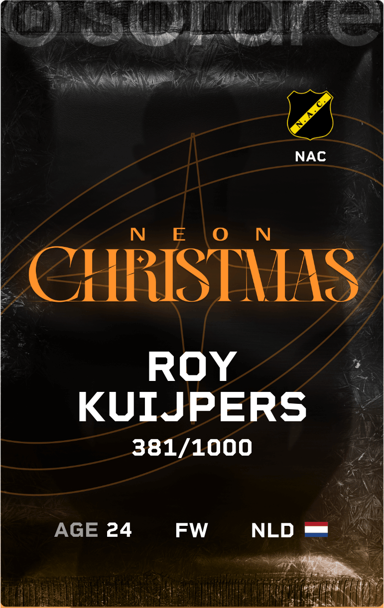 Roy Kuijpers 2024-25 • Limited 381/1000