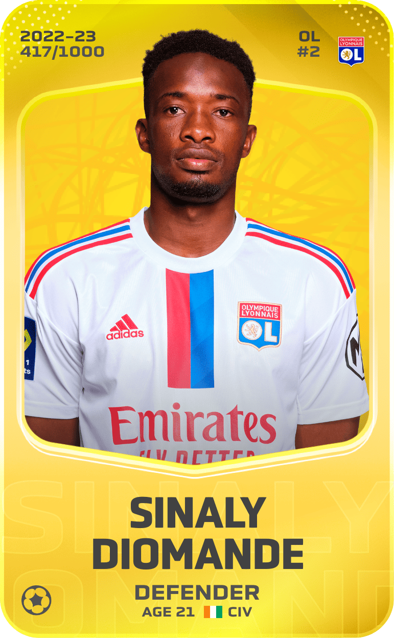 Sinaly Diomande 2022-23 • Limited 417/1000