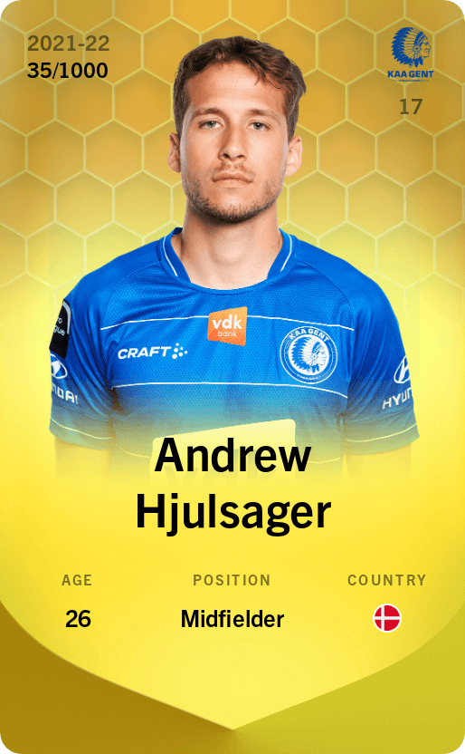 Andrew Hjulsager 2021-22 • Limited 35/1000